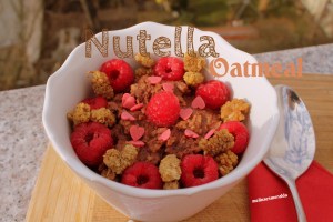 nutella oatmeal